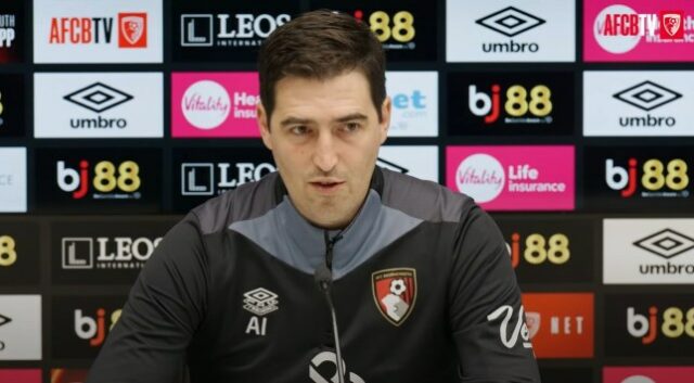 O técnico do Bournemouth, Andoni Iraola, diz que a preparação para enfrentar o Chelsea foi “muito difícil”