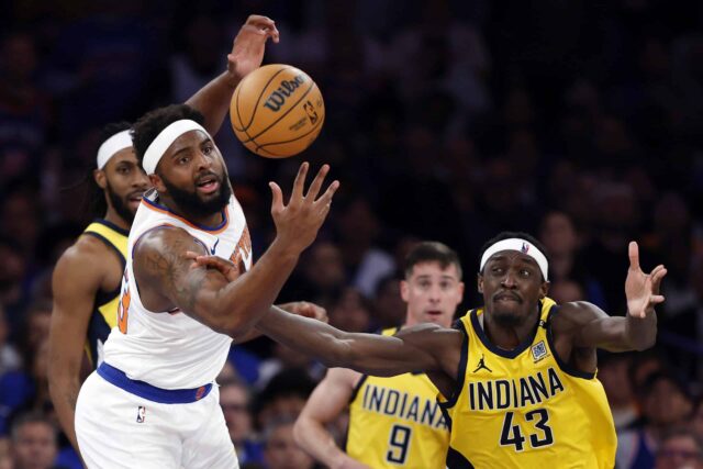 Indiana Pacers x New York Knicks - primeiro jogo