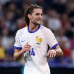 Adrien Rabiot, da França, em ação durante a semifinal do UEFA EURO 2024, entre Espanha e França