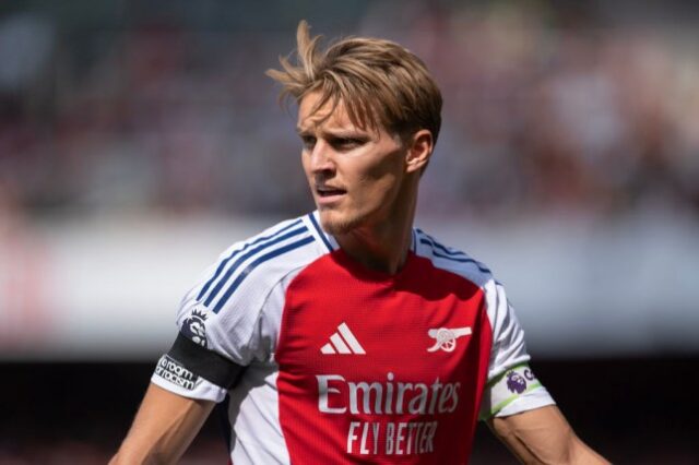 O capitão do Arsenal, Martin Odegaard, sofreu uma lesão “grave” no tornozelo