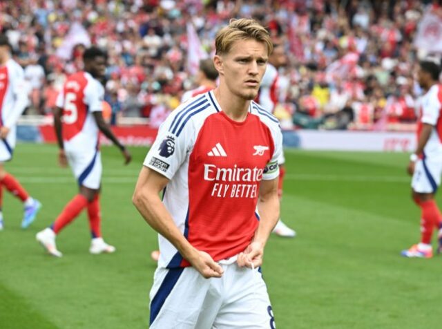 Capitão do Arsenal, Martin Odegaard