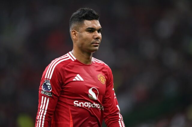 Casemiro, meio-campista do Manchester United