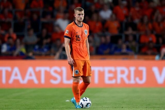 Matthijs de Ligt, estrela da Holanda e do Man Utd