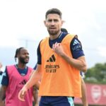 Jorginho do Arsenal no Sobha Realty Training Center