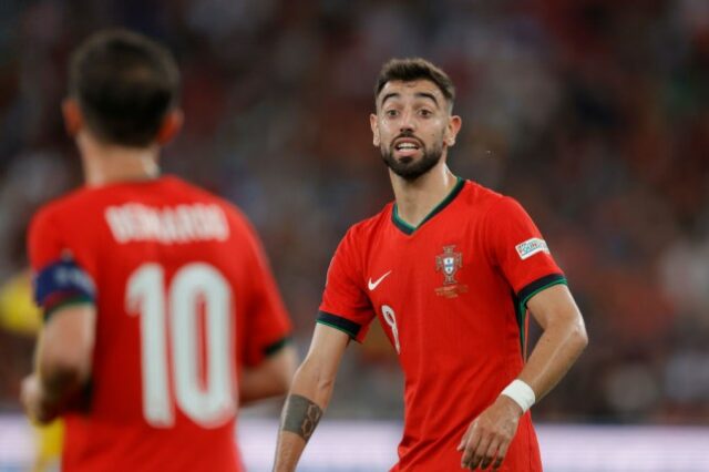 Bruno Fernandes, estrela de Portugal e do Manchester United