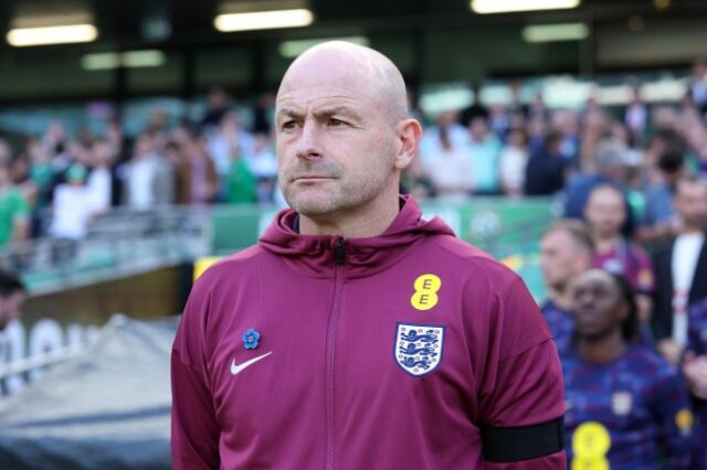 Técnico interino da Inglaterra, Lee Carsley