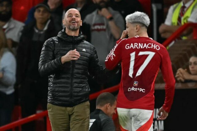 Alejandro Garnacho, astro do Manchester United