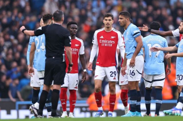 Rodri estava insatisfeito com o atacante do Arsenal, Kai Havertz