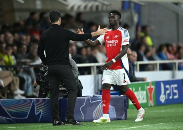 Bukayo Saka, estrela do Arsenal