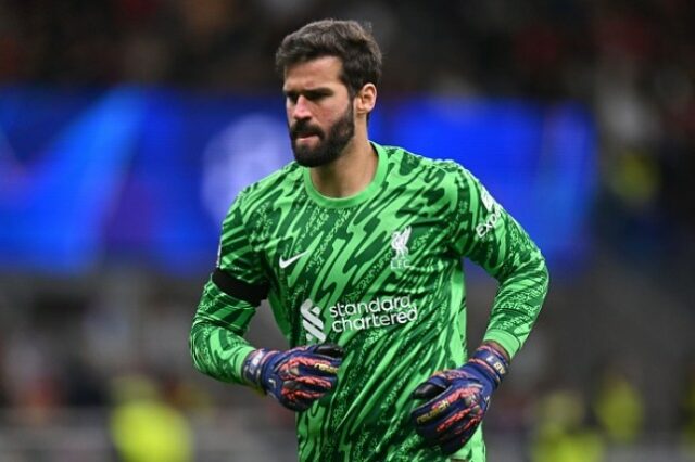 Alisson, estrela do Liverpool