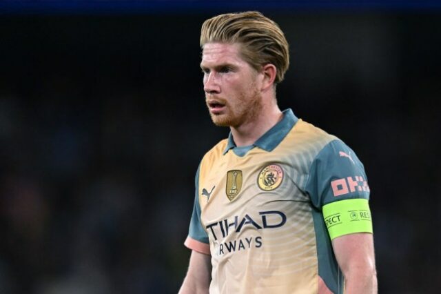 Kevin de Bruyne, estrela do Manchester City