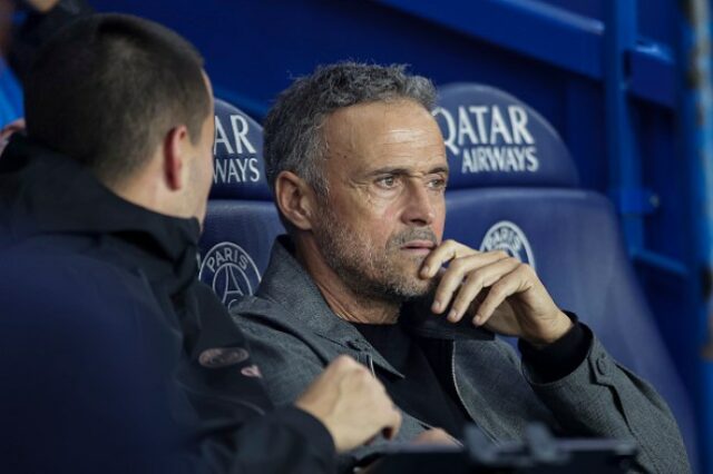 Técnico do PSG, Luis Enrique