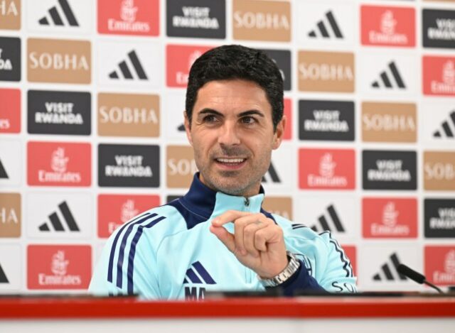 A equipe de Mikel Arteta foi duramente criticada por seu desempenho defensivo contra o Man City