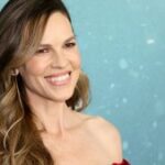 Hilary Swank comparece ao Lionsgate