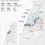 INTERATIVO - Ataques transfronteiriços Israel-Líbano-1726035313