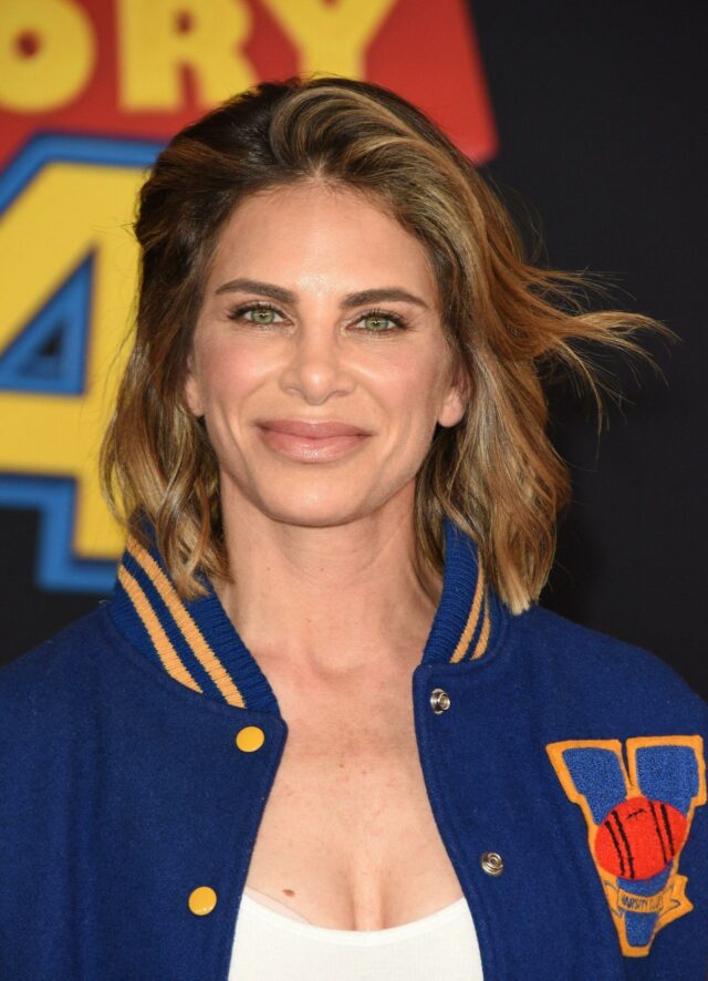 Jillian Michaels na estreia mundial de 'Toy Story 4'