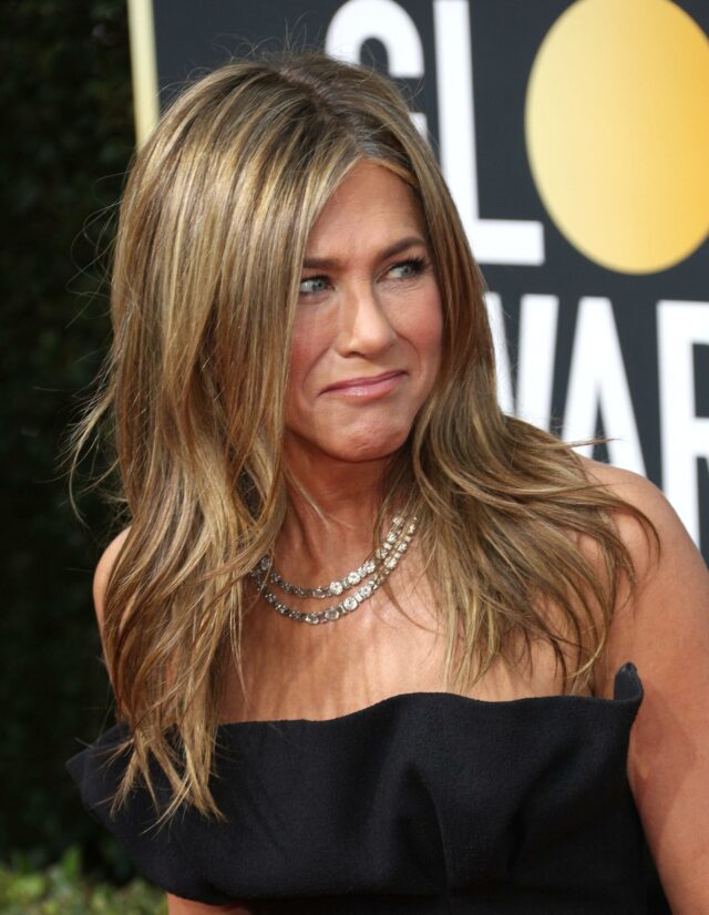 Jennifer Aniston na 77ª edição do Globo de Ouro Anual - Chegadas