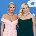 Rebel Wilson e a noiva Ramona Agruma na amfAR Gala Cannes 2023