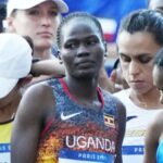 A corredora olímpica de Uganda, Rebecca Cheptegei