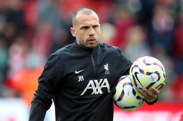 Treinador adjunto do Liverpool, John Heitinga