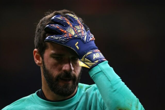 Alisson Becker, guarda-redes do Liverpool FC 