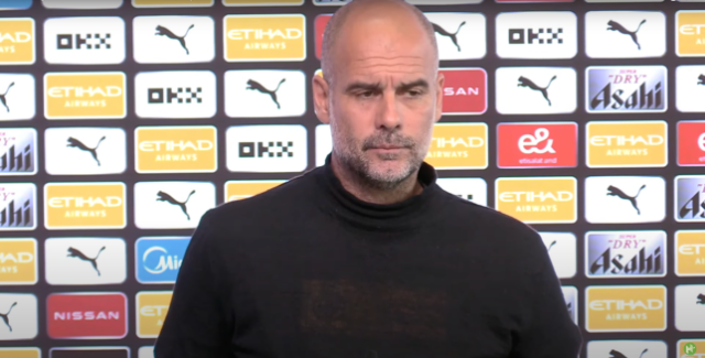 Pep Guardiola, técnico do Manchester City