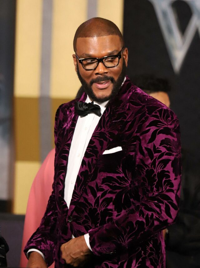 Tyler Perry na estreia no tapete vermelho de Hollywood