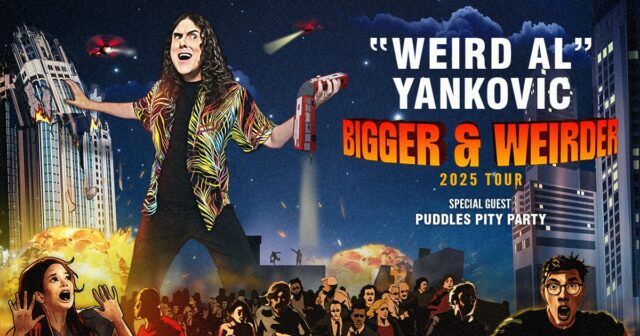 “Weird Al” Yankovic: turnê maior e mais estranha em 2025