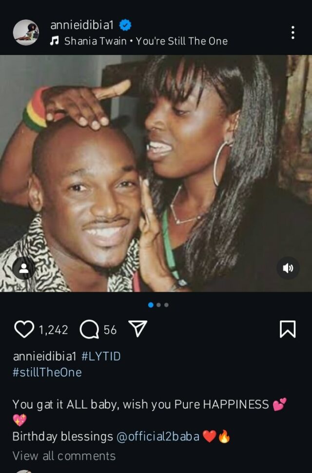 Annie Idibia comemora 2baba em seu aniversário