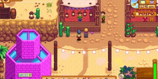 Como você consegue armas de aldeões em Stardew Valley