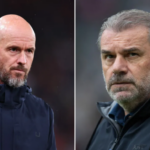 Ange Postecoglou expressou apoio a Erik ten Hag (Foto: Getty)