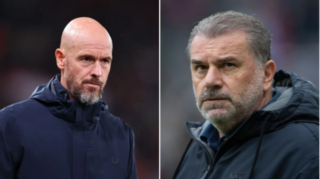 Ange Postecoglou expressou apoio a Erik ten Hag (Foto: Getty)