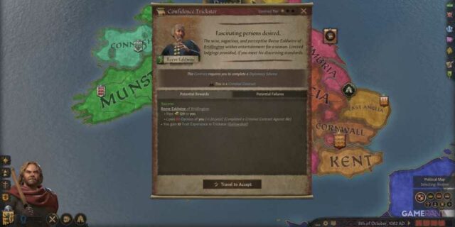 Como ganhar dinheiro como um aventureiro sem terra em Crusader Kings 3