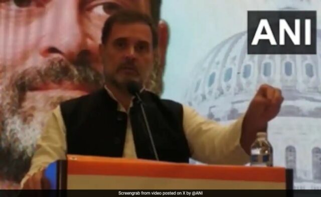 Ataque 'Thali, Chawal, Dal, Sabji' de Rahul Gandhi ao RSS nos EUA