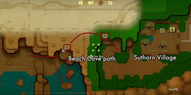 Quando posso obter o pedaço de praia da caverna do coração em Zelda: Echoes of Wisdom?