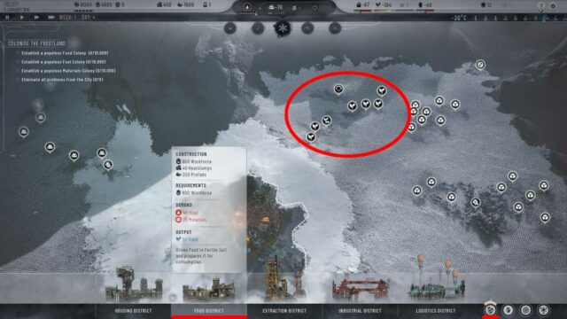 Todos os distritos em Frostpunk 2, explicados