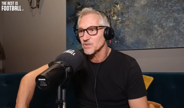 Gary Lineker ficou surpreso com a estatística 'incrível'