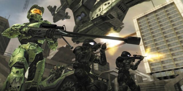 Os jogadores de Halo 2 passam vários minutos em uma atividade hilariamente aleatória