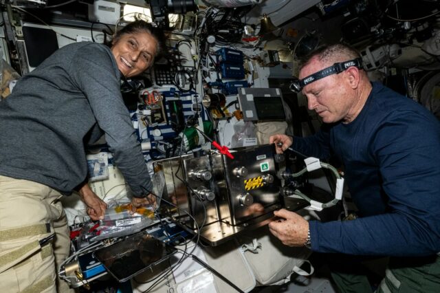 Sunita Williams 'presa' agora comanda a Estação Espacial Internacional