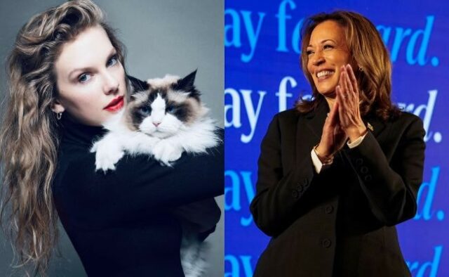 Postagem de Taylor Swift no Instagram endossando Kamala Harris atrai 9 milhões de 'curtidas'