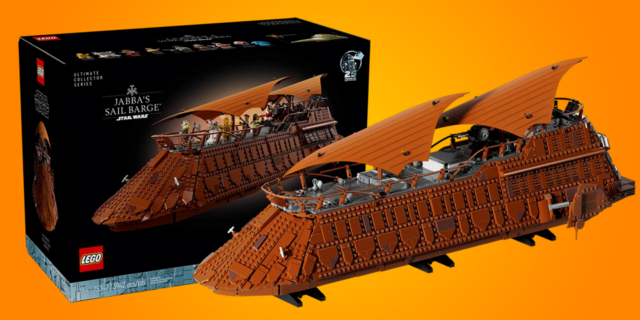 LEGO Star Wars expande coleção UCS com Jabba's Sail Barge