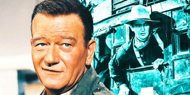 O filme que estabeleceu John Wayne como um herói de faroeste tem uma das introduções de personagens mais legais de todos os tempos