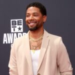 Jussie Smollett no 2022 BET Awards no Microsoft Theatre em 26 de junho de 2022 em Los Angeles, CA