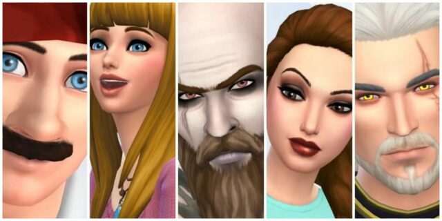 Melhores personagens de videogame na Galeria The Sims 4