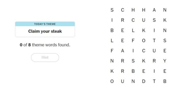 Dicas e respostas do New York Times Strands para 25 de setembro de 2024