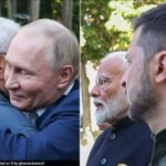 O PM Modi foi recebido calorosamente por Putin e Zelenskyy durante as suas recentes visitas à Rússia e à Ucrânia.