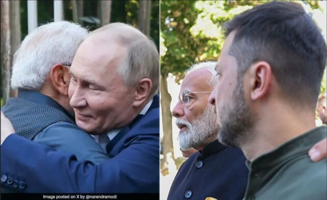 O PM Modi foi recebido calorosamente por Putin e Zelenskyy durante as suas recentes visitas à Rússia e à Ucrânia.