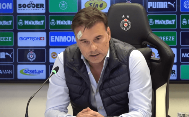 Aleksandar Stanojevic, técnico do Partizan Belgrado 