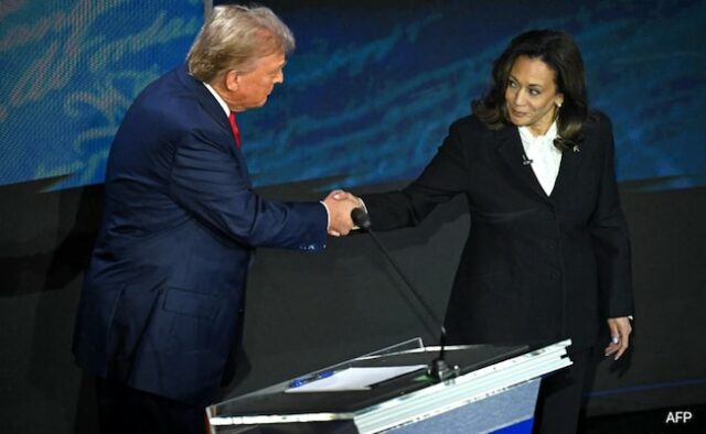 Kamala Harris lidera Trump, os eleitores a veem como vencedora do debate nas últimas pesquisas