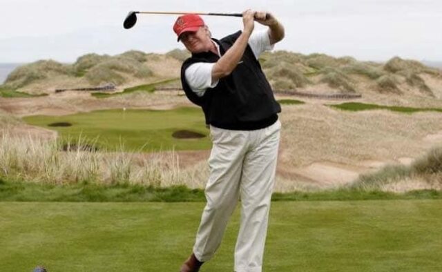 O plano de Trump para continuar o golfe é um 'bicho-papão' para o serviço secreto dos EUA